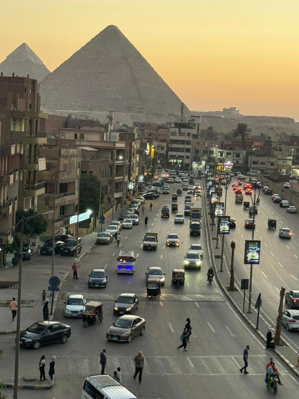 Khufu Pyramids Inn Nazlet el-Sîsi Extérieur photo